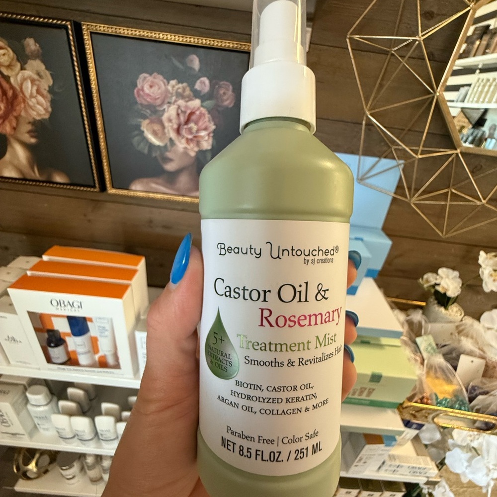 Beauty Untouched Castor Oil & Rosemary Treatment Mist